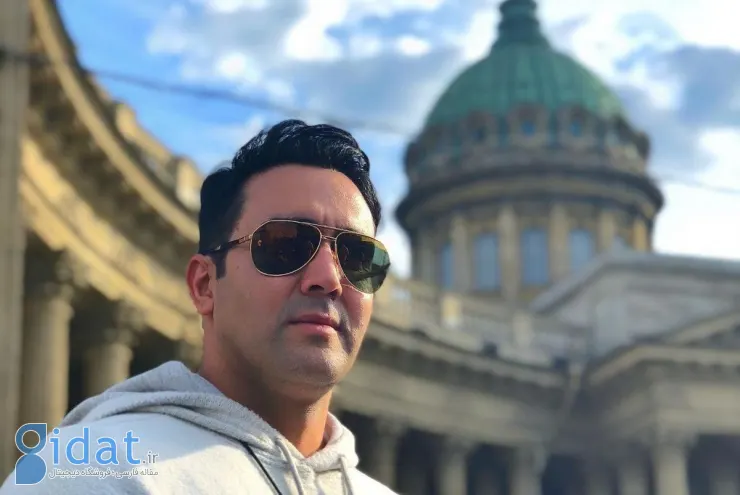 بازیگر ایرانی، تماشاگر ویژه ال کلاسیکو در سانتیاگو برنابئو