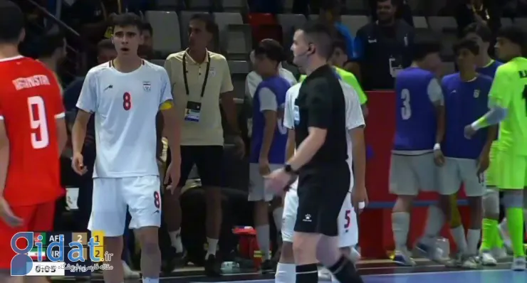 درگیری شدید در دیدار ایران و افغانستان