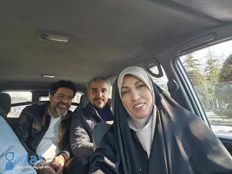 قابی از سه مجری خبرساز تلویزیون در روز انتخابات