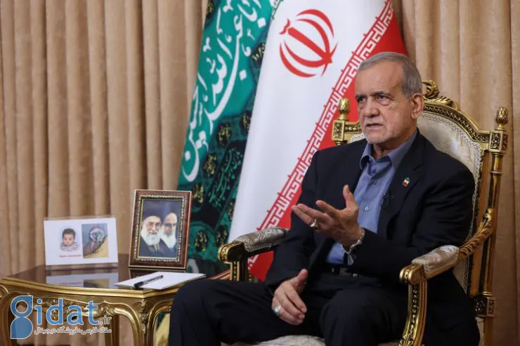 قاب عکس معنادار روی میز مسعود پزشکیان