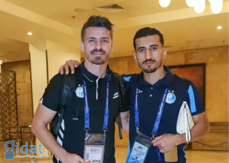 جالب ترین عکس استقلالی ها از اردن