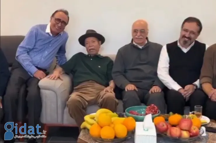 خوانندگی علی نصیریان در یک مهمانی