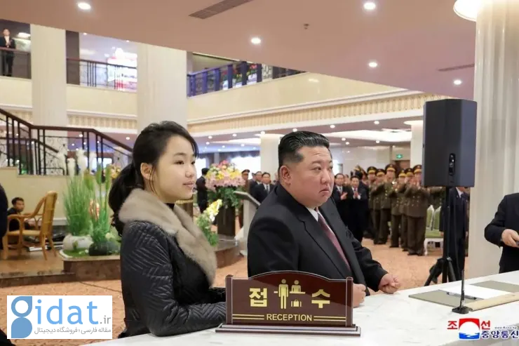 کیم+و+دخترش+در+افتتاح+هتل