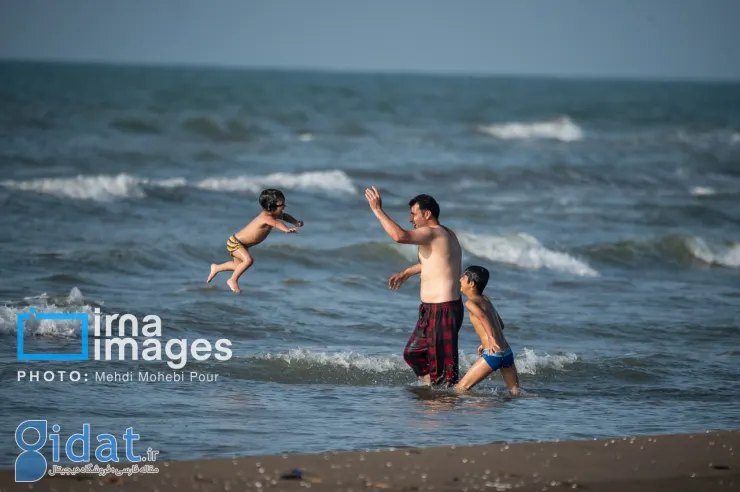 دریای رامسر جان یک پدر و دو فرزندش را گرفت