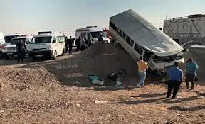 جزئیات تصادف مینی بوس دانش آموزان در گرمسار