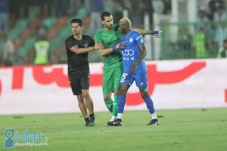 درگیری بازیکنان استقلال با یک بازیکن پرسپولیس جنجال به پا کرد