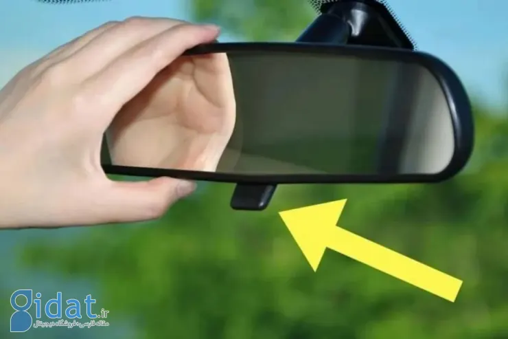 اهرم کوچک زیر آینه ماشین چیست و چه کاری انجام می‌دهد؟