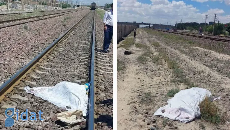 قطار با زن باردار و دختر 10 ساله اش در تهران برخورد کرد