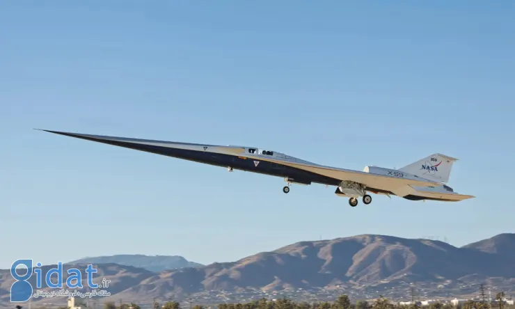 جت مافوق صوت ناسا بی‌صدا پرواز کرد