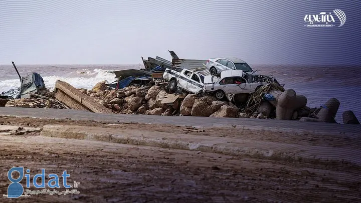تصاویر تکان‌دهنده از سیل مرگبار در لیبی