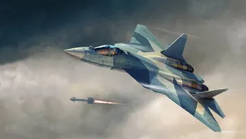 Su-57 با موشک های مرگبار وارد شد
