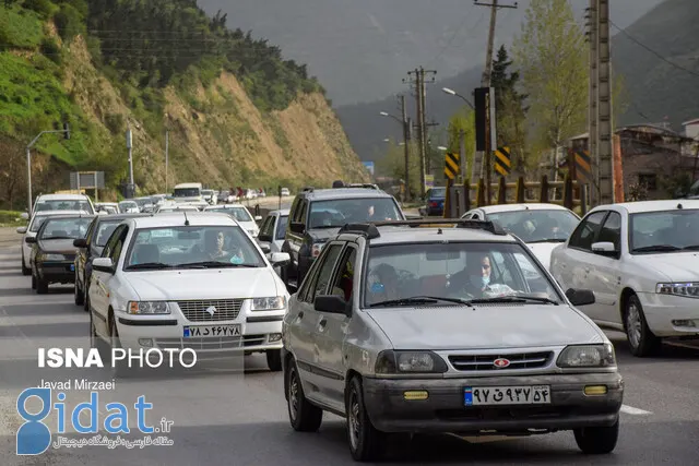 ترافیک سنگین در آزادراه تهران-شمال و فیروزکوه