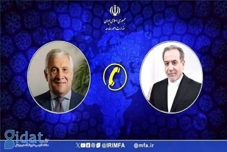 پیغام عراقچی به وزیر خارجه ایتالیا درباره اسرائیل
