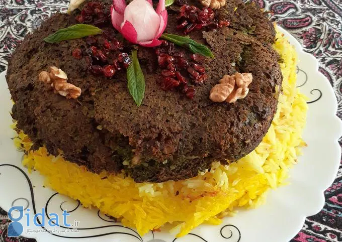 طرز تهیه ته چین کوکو سبزی؛ شیک و مجلسی