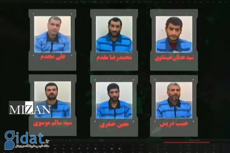 تصاویر 6 جاسوس اسرائیلی که امروز اعدام شدند