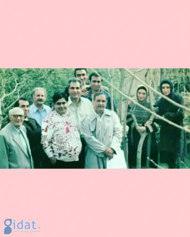 تصاویر خاطره انگیز از پشت صحنه سریال تلویزیونی «نقطه چین»