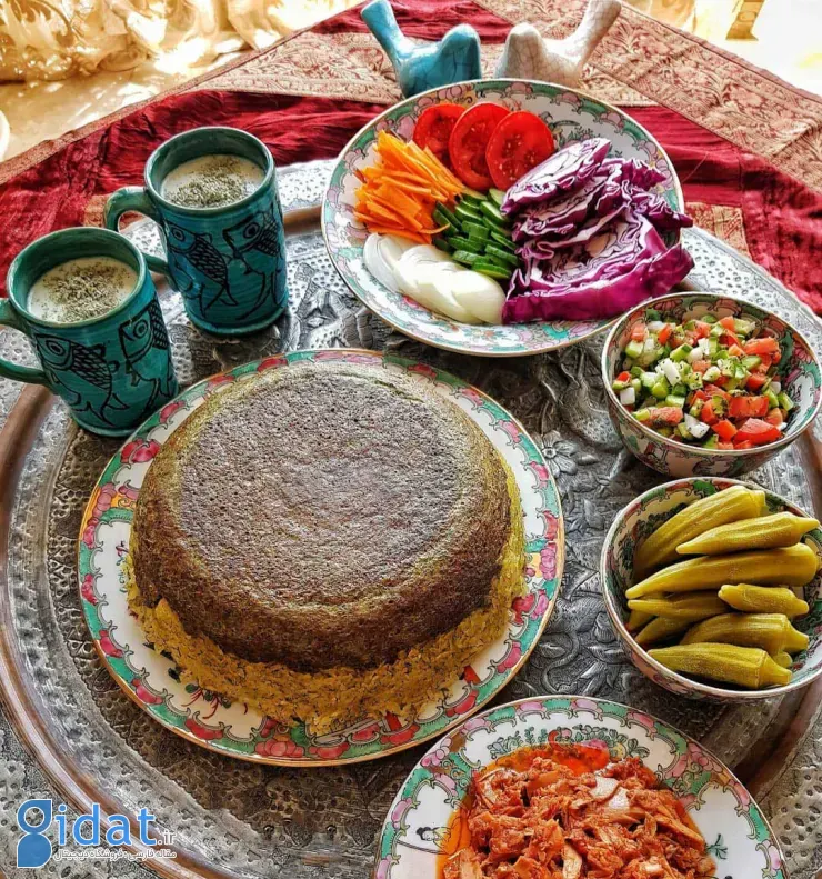 طرز تهیه ته چین کوکو سبزی؛ شیک و مجلسی