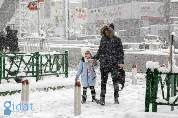 این ۹ استان امروز باید منتظر برف و کولاک باشند!