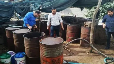 کشف یک انبار بزرگ سوخت قاچاق در هرمزگان