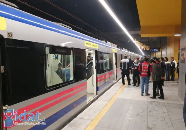 برنامه حرکت قطارهای متروی تهران در ایام نوروز