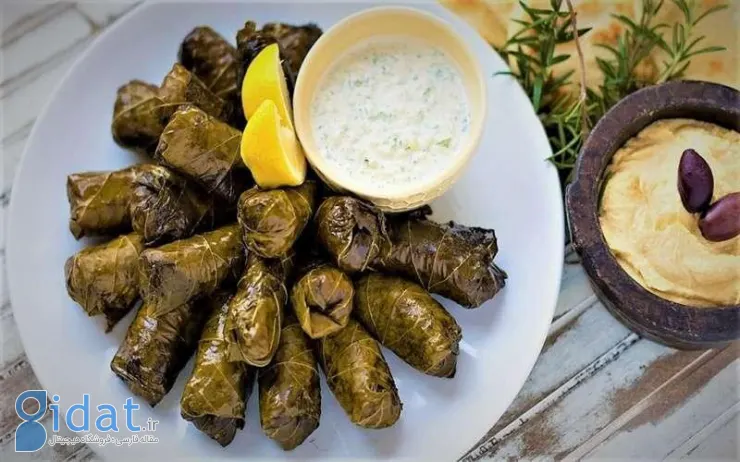 طرز تهیه دلمه برگ مجلسی به سبک تبریزی