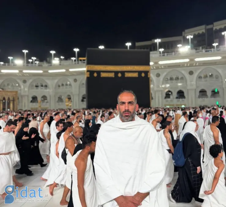 تصویر یک آسمان خراش ایرانی در خانه خدا