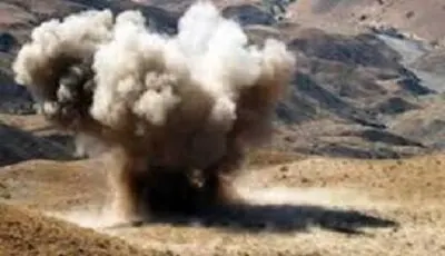 انفجار کنترل شده مهمات باقی مانده از جنگ در ملارد