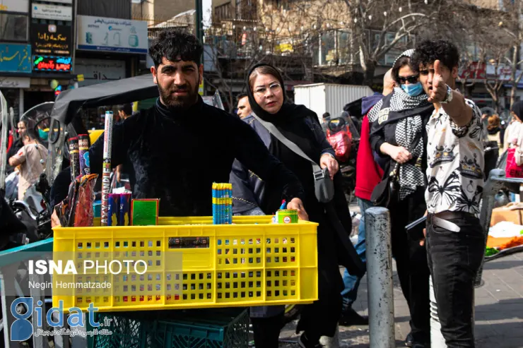 تصاویر دیدنی از بازار تهران در آستانه نوروز 1404