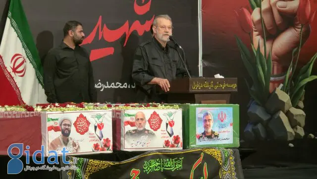 لاریجانی: دشمن باید هزینه شهادت سرداران ما را بپردازد