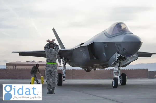 مشتری هواپیمای F-35 prop پرواز کرد