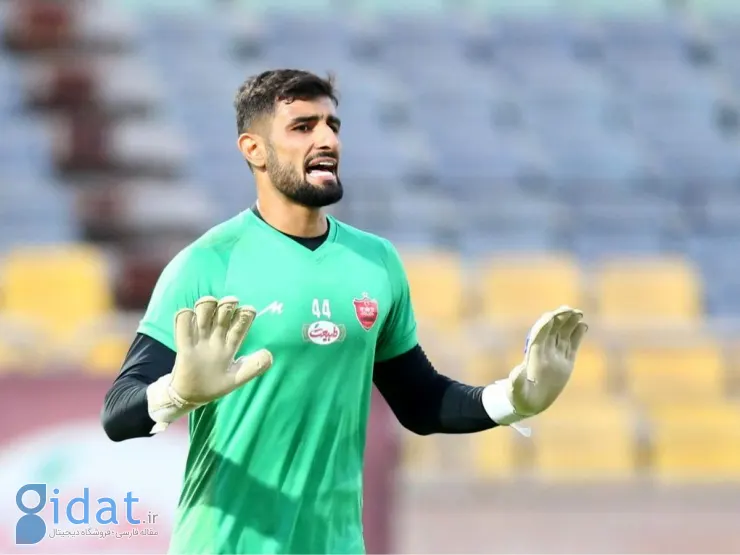 دروازه بان پرسپولیس در اوج مصدومیت!