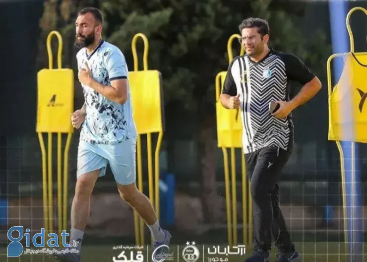 حضور مبهم روزبه چشمی در تمرین استقلال