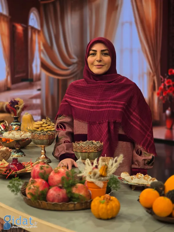 تیپ یلدایی المیرا شریفی مقدم در تلویزیون توجه ها را به خود جلب کرد