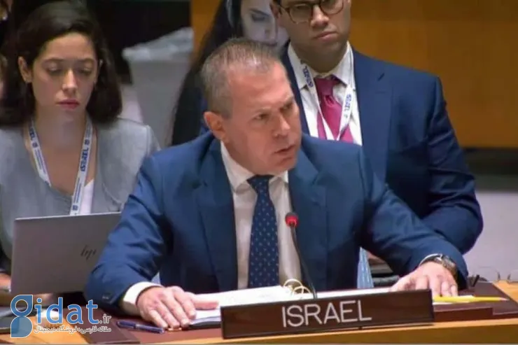 خشم نماینده اسرائیل از قطعنامه شورای امنیت