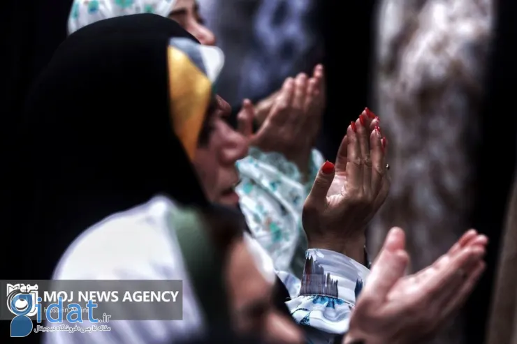 عکس ویروسی صف نماز زنان در تهران