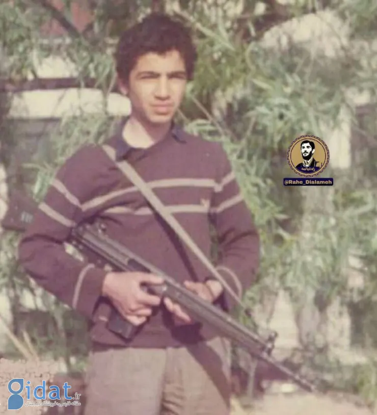عکسی که کمتر دیده شده از حمید رسایی در دهه 60