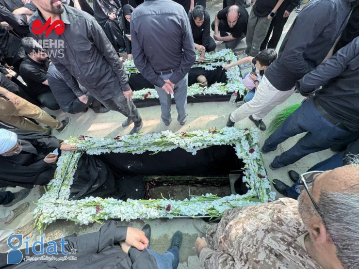 محل دفن سرداران شهید حاجی زاده و باقری