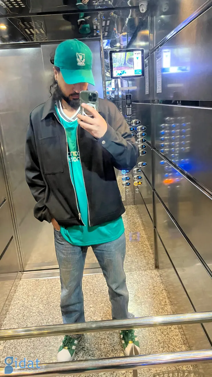 سلفی آسانسوری مهرداد صدیقیان توجه ها را به خود جلب کرد