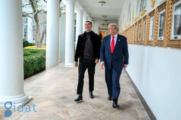 رونالدو، بن سلمان و ترامپ؛ این تصویر جهان در سال ۲۰۲۵ است