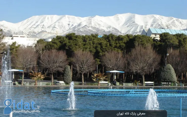 تصویری غیرمنتظره که از پارک لاله تهران دست به دست شد