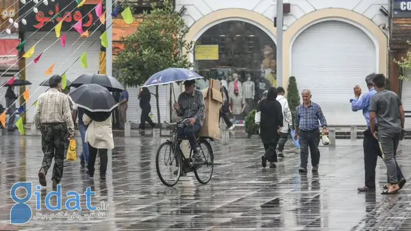 باران‌های پاییزی رسماً شروع شد