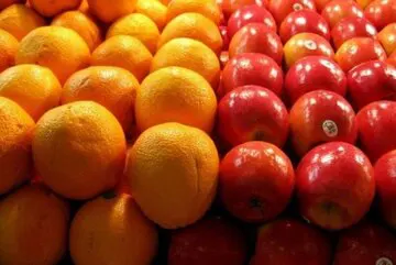 قیمت سیب و پرتقال عید چقدر بود؟