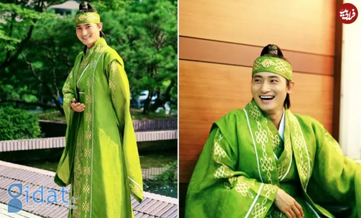 یونگپو، ۴۷ ساله، به همراه دختر ۶ روزه‌اش