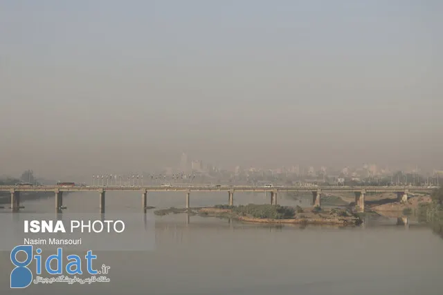 وضعیت «قرمز» و «نارنجی» هوا در ۱۷ شهر خوزستان