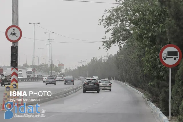 علت گرد و غبار شدید تهران مشخص شد