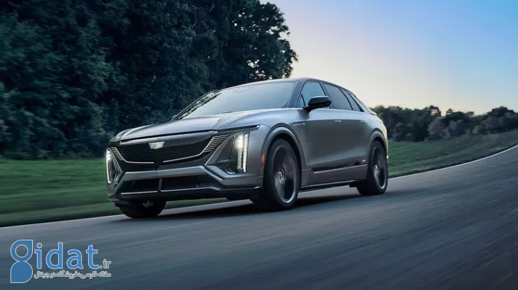 least-reliable-car-brands-2025-4-a-gray-2026-cadillac-lyriq-driving