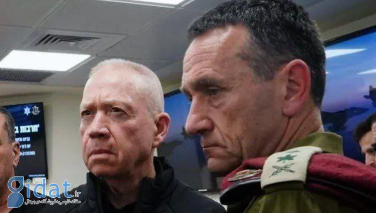 پربازدیدترین عکس از چهره وزیر جنگ اسرائیل