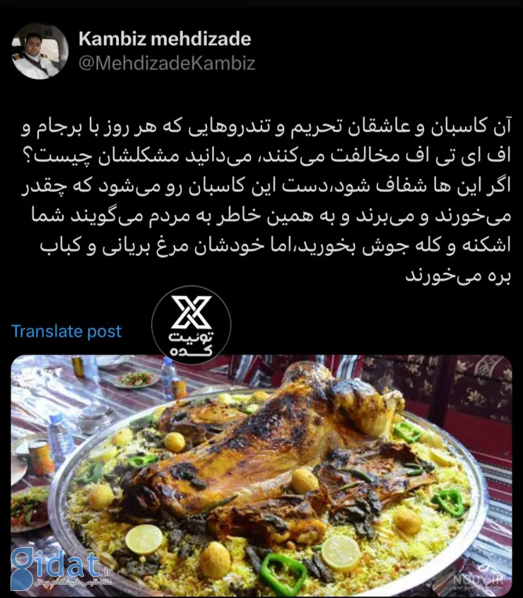 دلیل مخالفت با FATF از سوی داماد روحانی