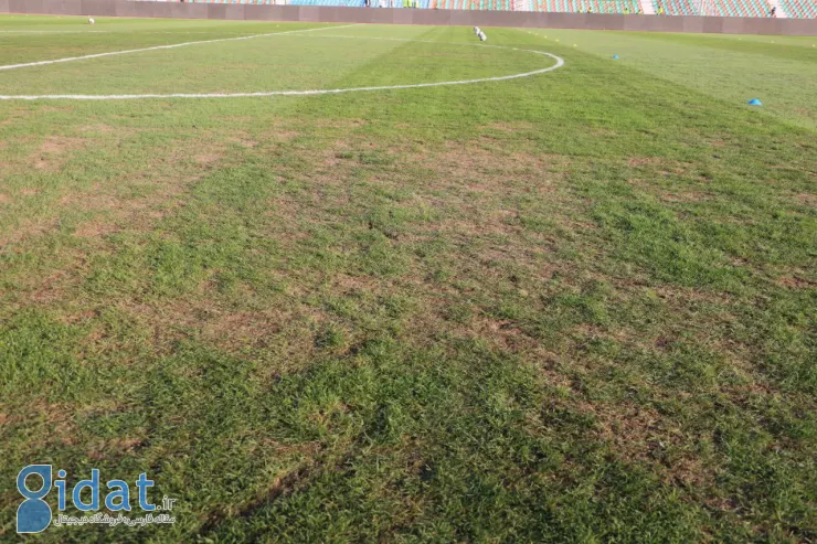 تصاویر ترسناک از وضعیت ورزشگاه استقلال و پرسپولیس!