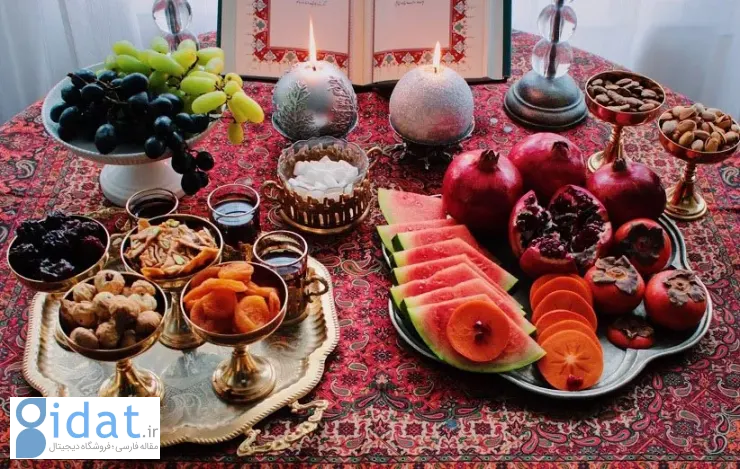 ایده‌های شیک برای سفره و شام اولین یلدای مشترک